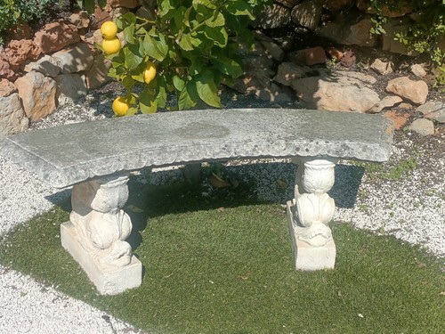 Paire banc jardin - paire, de
