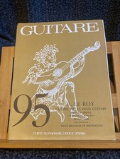Guitare n°95 A. Le Roy quatre pièces partition pour guitare éditions Leduc