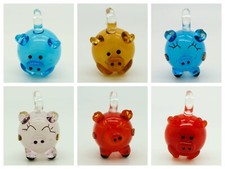 Pendentif mini cochon animal