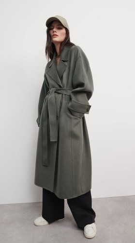 Manteau zara kaki olive - kaki,