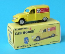 Car-Horse Citroen 2cv 2 cv  fourgonnette électrophone Teppaz style Dinky cij jrd