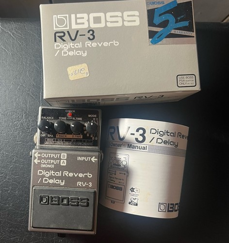 Boss reverb guitar effect - guitar,
