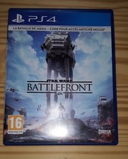 JEU PS4 STAR WARS BATTLE FRONT TBE version Francaise CD bien brillant