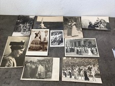 10 anciennes photos cpa Arles Camargue fête costume provençal danse fête chevaux