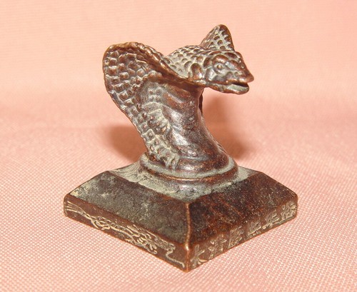 Vieux bronze seal chinois - vieux,