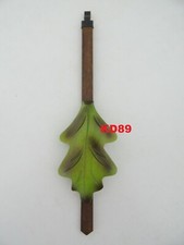 Balancier pour horloge pendule coucou feuille de chêne Grand Modèle Vert