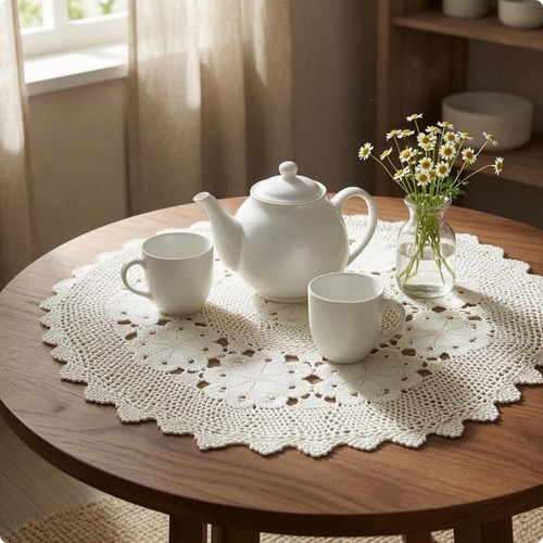 Nappe ronde dentelle - ronde,