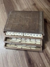 Ancien jeu de mahjong carreaux