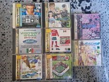 Lot 8 jeux Sega Saturn JAP
