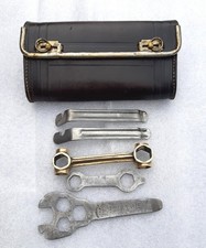 Ancienne sacoche trousse - , à