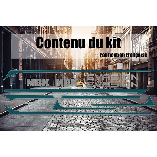 Kit autocollants mbk - kit,