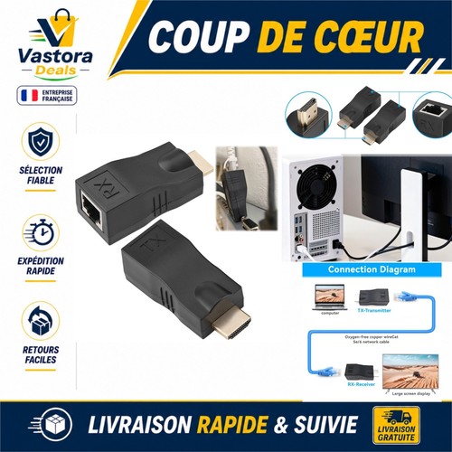Tissting extenseur hdmi rj45 - tissting,