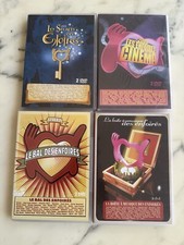 LOT 4 DVD DOUBLE LES DES ENFOIRES 2008  2009 NEUF 2012 et 2013 COMME NEUF