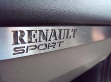 PLAQUE RENAULT MEGANE II RS F1