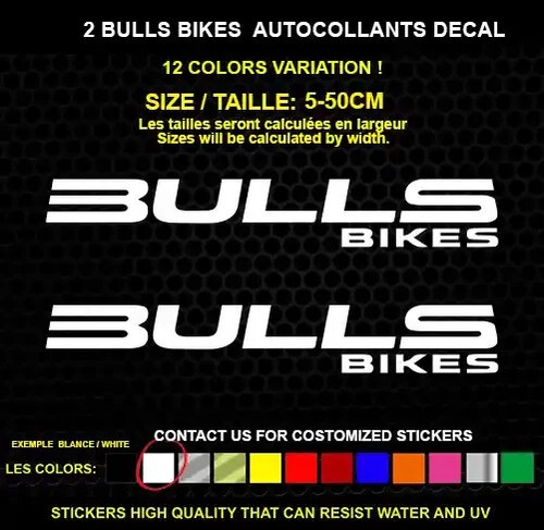 Bulls bikes autocollant - bulls,