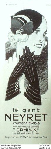 Publicite lingerie neyret 1933 - lingerie,