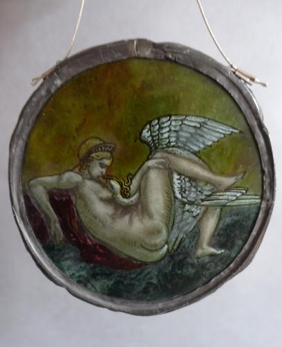Ancienne rondel - , (vitrail)