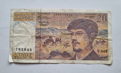 Billet banque 20 francs - de,
