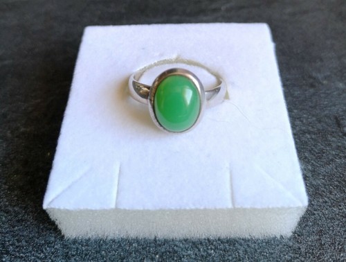 Bague chrysoprase t53 - t53, en