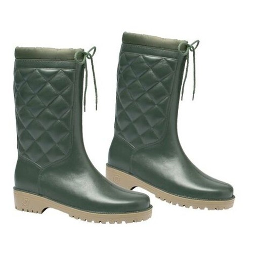 Bottes pvc rembourré - bottes, doublure