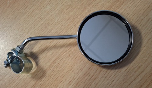 Mini rétroviseur rond chromé - mini,