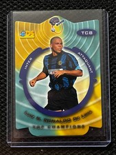 CARD RONALDO INTER MILAN TOP CHAMPIONS # TC 8 DS  FOOT 2000 TOPLOADER NEW