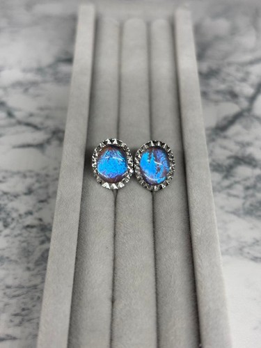 Boucles oreilles morpho - boucles,
