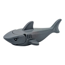 LEGO requin gris foncé