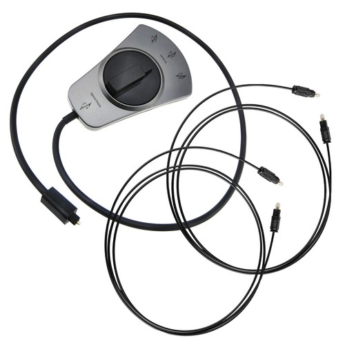 Toslink audio splitter way - toslink,