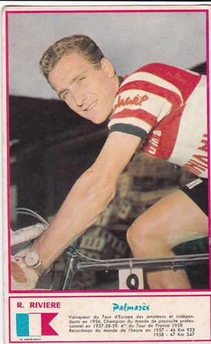 Cyclisme carte cycliste roger - cyclisme,