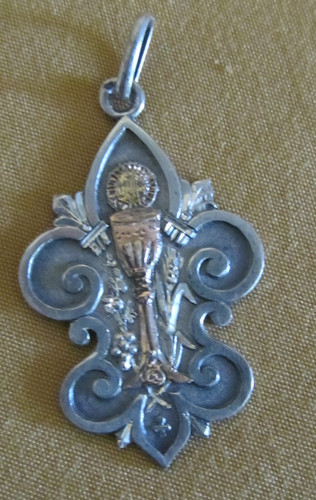 Médaille religieuse xixème - médaille,