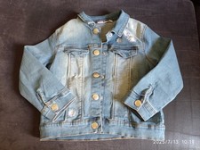 veste bleue en jean de Lili