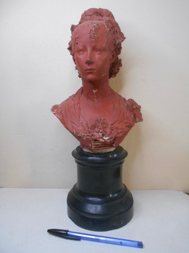 Ancien buste femme épreuve