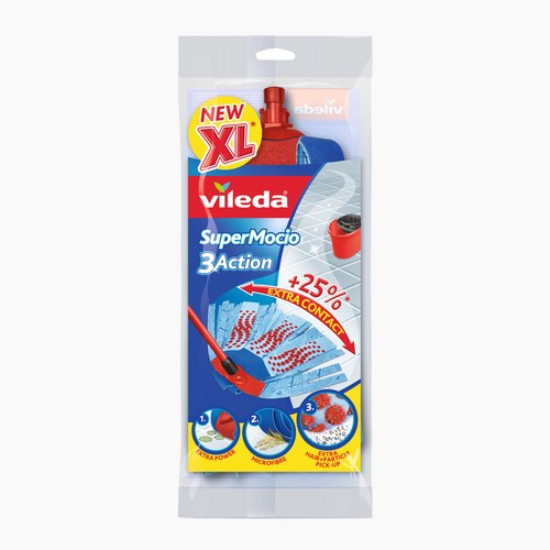 Vileda recharge pour balai - recharge,