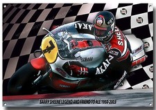 Barry Sheene Métal Signe