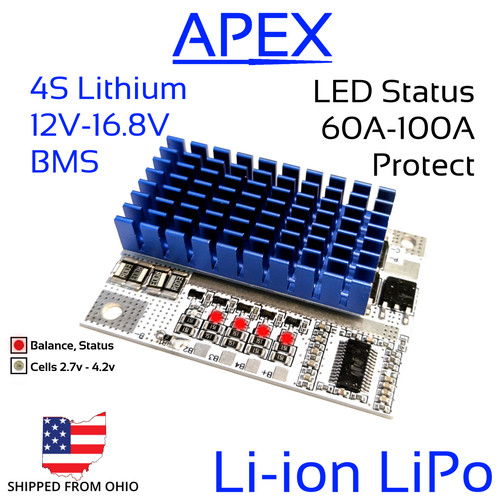 100a 12v li ion - 4s, li-ion