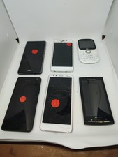 ?Lot 6 Smartphones HS Pour Pieces Ou Réparation Nokia Sony Wiko Microsoft + KDO