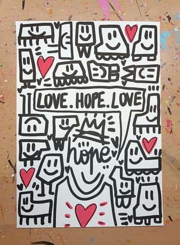 Hope street art - mr.hope,