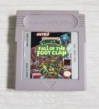 Jeu Nintendo Game Boy Teenage Mutant Hero Turtles Fall Of The Foot Clan usa