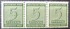 TIMBRES D'ALLEMAGNE : 1945 SACHSEN / SAXE YVERT ET TELLIER N° 9 NEUF** - VARIETE