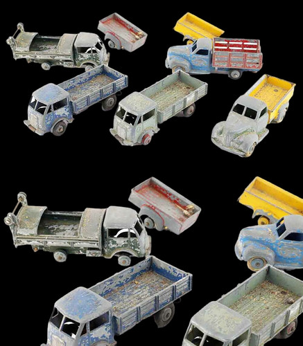 Epaves camions dinky toys - camions,