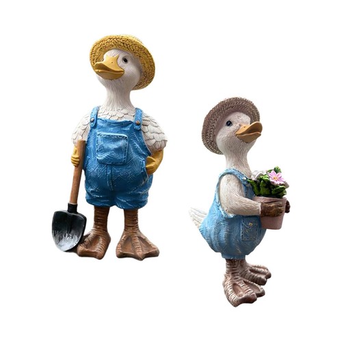 Statue canard sculpture - statue, de