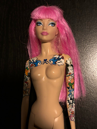 Rare mattel tokidoki barbie - mattel,