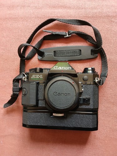 Canon ae1 program - program, noir