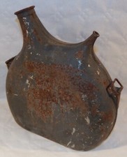 Gourde 2 litres modèle 1877 peinte en bleu français WW1 14 18