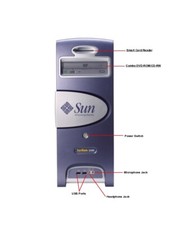 Sunblade 1500 Argent 1.5GHz CPU 1GB RAM 120GB Disque 2x XVR-100 Graphics Qfe DVD