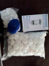 lot filtre piscine hors sol lavable et rechargeable valeur 50€