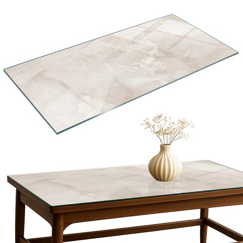 Plateau table verre pour - table,