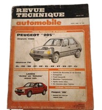 RTA - PEUGEOT 205 Depuis 1988 -GL-GR-SR-GT-XE-XL-XR-XT-XS-CT-CJ - N°490 4/1988