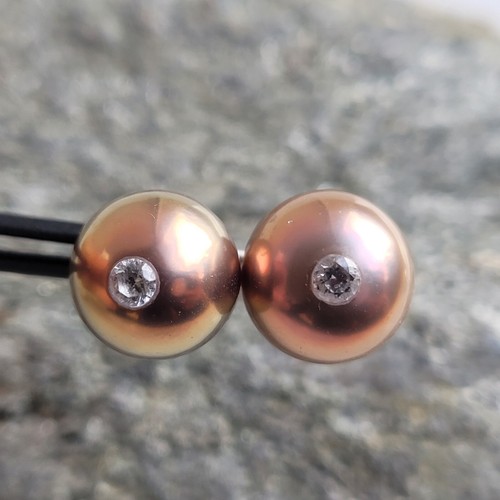 Boucles oreilles perles de - boucles, d'oreilles